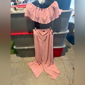 Pink Two-Piece Skirt Set p70